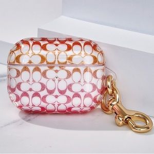 NWB COACH AirPods Pro Case Logo Gradient